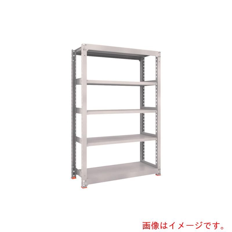 【別途貨物輸送あり】トラスコ中山（TRUSCO） TRUSCO Ｍ３型中量棚 １８００Ｘ９２１ＸＨ２４００ ６段 単体 免震脂軍事基地付 ネオ薄墨色 【品番：M3-8696SFC】