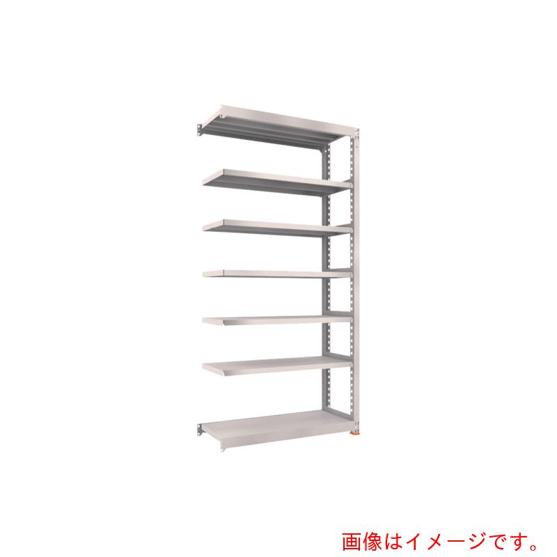 【別途送料あり】トラスコ中山(TRUSCO) TRUSCO スチールラック M5型中量棚 1500X571XH1200 7段 連結 免震樹脂ベース付 ネオグレー ネオグレー 【品番:M5-4567BSFC】|住設プロ 店