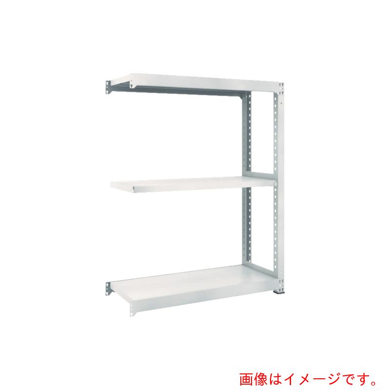 【別途送料あり】トラスコ中山（TRUSCO）　TRUSCO　スチールラック　Ｍ５型中量棚　９００Ｘ７２１ＸＨ１５００　３段　連結　ネオグレー　【品番：M5-5373B】