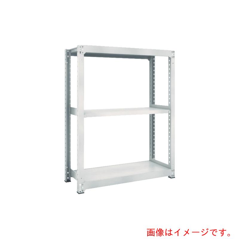 【別途送料あり】トラスコ中山（TRUSCO）　TRUSCO　スチールラック　Ｍ５型中量棚　１８００Ｘ５７１ＸＨ１５００　３段　単体　ネオグレー　【品番：M5-5663】