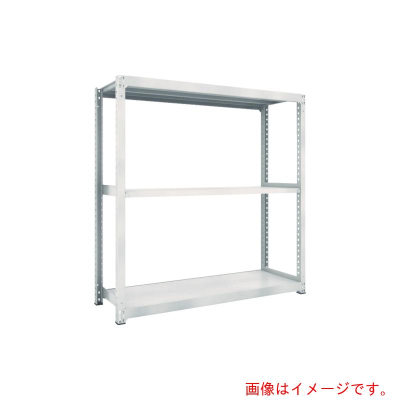 【別途貨物輸送あり】トラスコ中山（TRUSCO） TRUSCO スチール写真仕合わせ Ｍ５型中量棚 １２００Ｘ４７１ＸＨ１８００ ３段 単体 ネオ薄墨色 【品番：M5-6453】