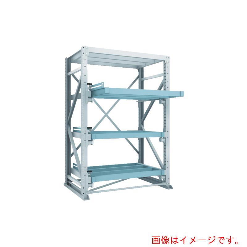 【別途送料あり】トラスコ中山（TRUSCO）　TRUSCO　スライダーラック　スライド４段　スチール板無し　単体　【品番：NSHS-24-4K】
