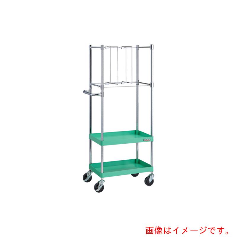 トラスコ中山（TRUSCO）　TRUSCO　ツールワゴン　フェニックスワゴン　省音　６００Ｘ４００ＸＨ１５００　立掛け用　ヤンググリーン　【品番：PEW-1562KS-YG】 38,832円