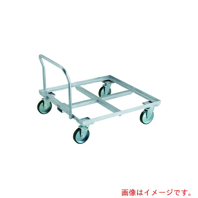 【別途貨物輸送あり】トラスコ中山（TRUSCO） TRUSCO 調色板手押し車 １米トン用 １１００ｘ１１００ 手持ち部分付 【品番：PLK-10-1111H】