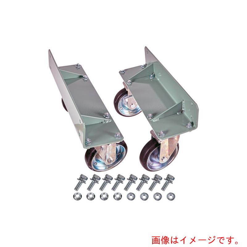 トラスコ中山（TRUSCO）　TRUSCO　Ｒ３型用キャスターベースセット　Ｄ８７０　Φ１５０ゴムキャスター　【品番：R3-CB900-G150】