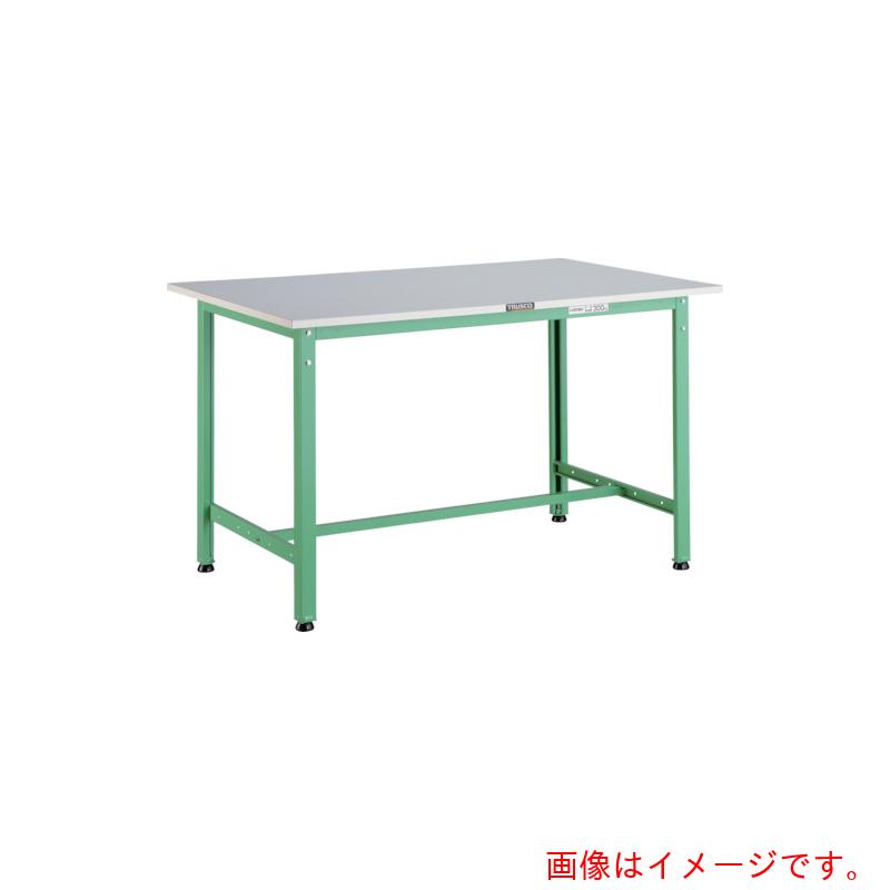 トラスコ中山（TRUSCO）　TRUSCO　軽荷重作業台（３００ｋｇ）ＡＥ型　９００Ｘ７５０ＸＨ７４０　基本タイプ　ヤンググリーン色　【品番：RAE-0975 YG】