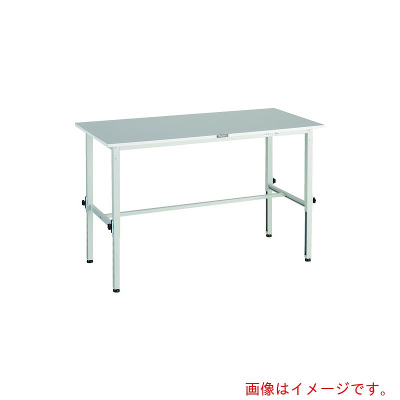 【別途送料あり】トラスコ中山（TRUSCO）　TRUSCO　軽荷重作業台高さ調節式（１５０ｋｇ）ＲＡＥＭ２型　ＲｏＨＳ２対応天板　１５００Ｘ６００ＸＨ６５０～９５０　ホワイト色　【品番：RAEM2-1560 W】 43,064円