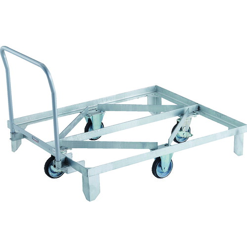 【別途送料あり】トラスコ中山（TRUSCO）　TRUSCO　ネットパレット台車　１０１２用　ハンドル付　【品番：RBPC-1012H】