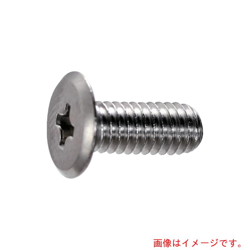 トラスコ中山（TRUSCO） TRUSCO 十字穴付か細い上端小ねじ ステンレス鋼 全螺旋釘 Ｍ３×８ １０００本入 ヘキサゴンパック 【品番：S010-0308】