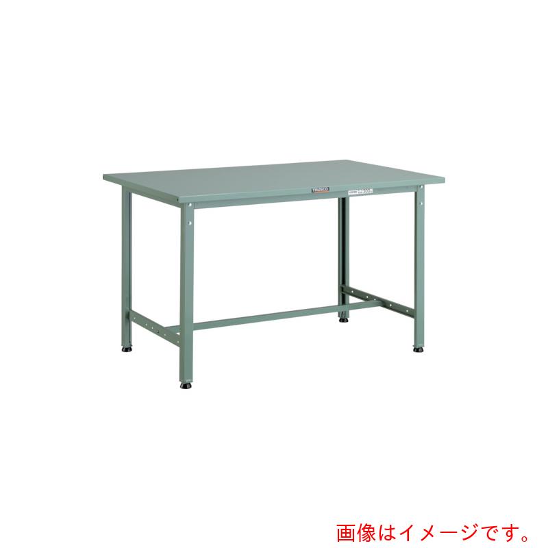 トラスコ中山（TRUSCO）　TRUSCO　軽荷重作業台（３００ｋｇ）ＡＥ型　１２００Ｘ６００ＸＨ７４０　基本タイプ　グリーン色　【品番：SAE-1260】