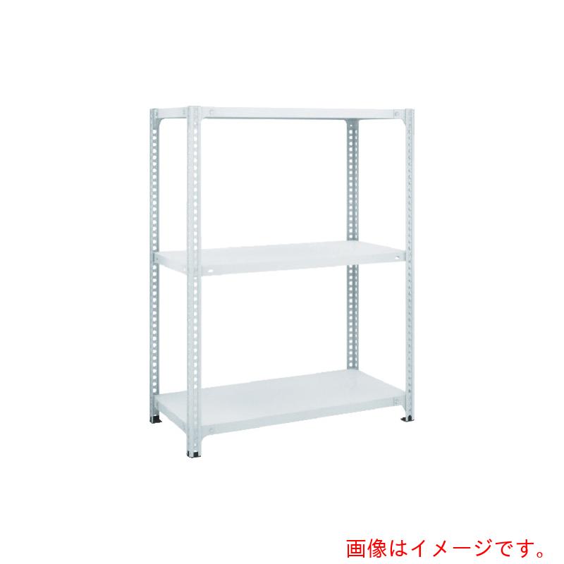 トラスコ中山(TRUSCO) TRUSCO スチールラック SBL型抗菌塗装セミボルトレス軽量棚 W1200XD600XH1200 3段 W色 【品番:SBL-4463-W】|住設プロ 店