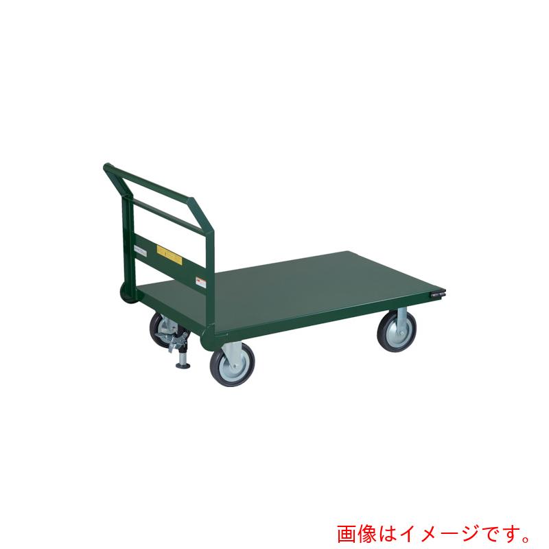 【別途送料あり】トラスコ中山(TRUSCO) TRUSCO 鋼鉄製運搬車 1トン 900X600 ダーコキャスター仕様 ストッパー付 【品番:SH10-2DS】|住設プロ 店