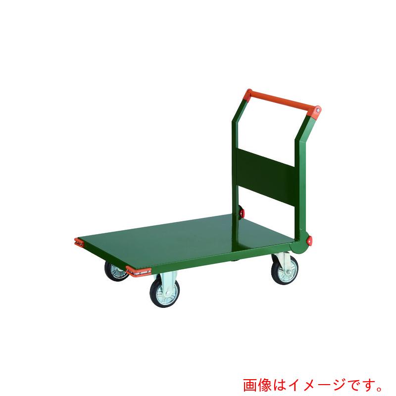 【別途貨物輸送あり】トラスコ中山（TRUSCO） TRUSCO 鋼材製持ちはこぶ車 ８００Ｘ４５０ 手持ち部分側自在車 【品番：SH-3R】