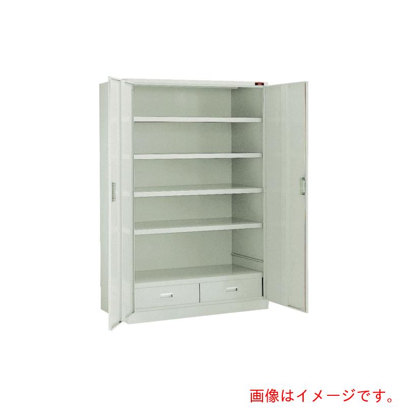 【別途貨物輸送あり】トラスコ中山（TRUSCO） TRUSCO スーパーヘビーキャビネット １２００Ｘ６５０ＸＨ１８００ 引出付 【品番：SHC-604L2L】