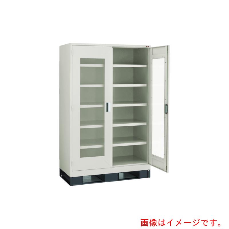【別途貨物輸送あり】トラスコ中山（TRUSCO） TRUSCO スーパーヘビーキャビネット １２００Ｘ６５０ 窓・軍事基地付 【品番：SHC-605LB-A】