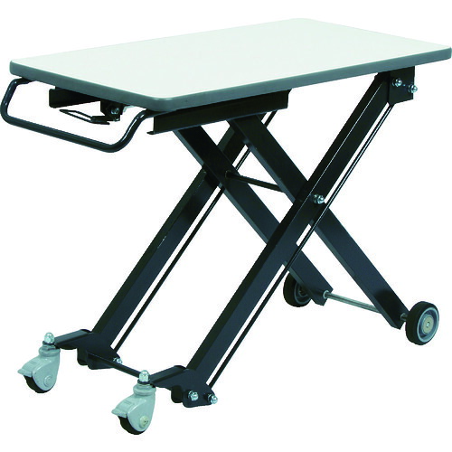 トラスコ中山(TRUSCO) TRUSCO 昇降テーブル120kg ガス式 450X900XH390−800 【品番:SHTG-120-90】|住設プロ 店