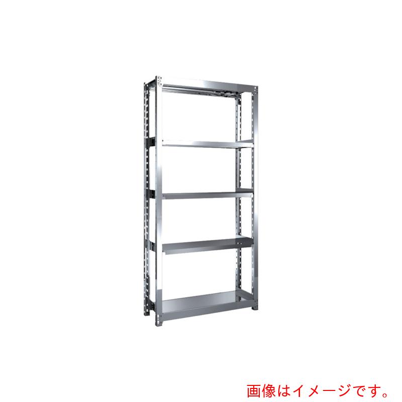 トラスコ中山（TRUSCO） TRUSCO ステンレス鋼棚 ＳＭ２型 １７６０Ｘ３００ＸＨ１５００ ５段 単体 【品番：SM2-5635】
