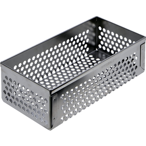 トラスコ中山(TRUSCO) TRUSCO ステンレスパンチングボックス 小 204X104X60mm 【品番:SPB01】|住設プロ 店