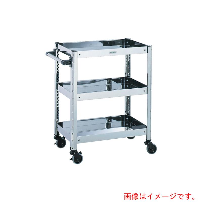 トラスコ中山（TRUSCO）　TRUSCO　ＳＵＳ３０４ステンレスワゴン　Ｗ６２０ＸＤ４２０ＸＨ８００　【品番：SUS3-511A】