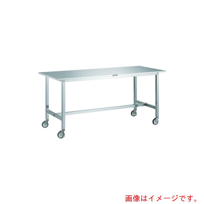 【別途送料あり】トラスコ中山(TRUSCO) TRUSCO SW3型オールステンレス作業台 Φ100SUS金具車輪付 【品番:SW3-1275CS100】|住設プロ 店