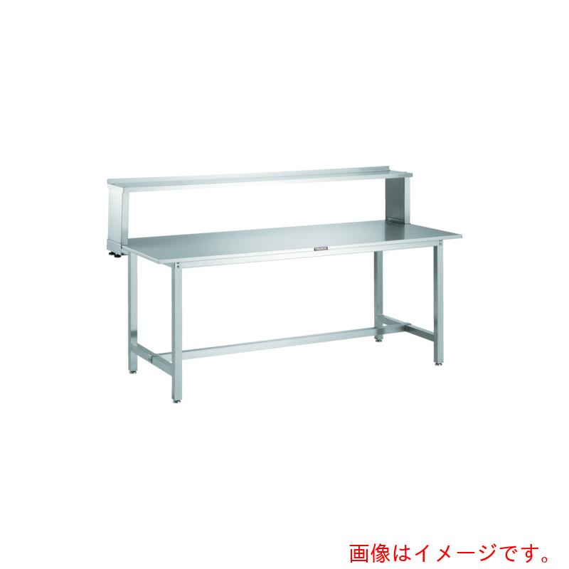 【別途送料あり】トラスコ中山（TRUSCO）　TRUSCO　ＳＷ３型オールステンレス作業台　１２００Ｘ７５０　上棚付　【品番：SW3-1275UT】