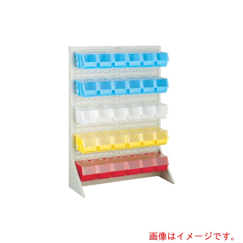 【別途送料あり】トラスコ中山（TRUSCO）　TRUSCO　パネルコンテナラック　蓋付　緑　【品番：T-1230NF-GN】