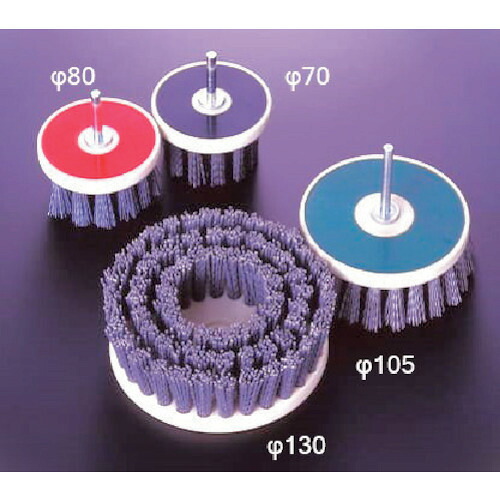 高島産業　ドットブラシ　Ｐタイプ　ドットブラシ　Ｐタイプ　１３０ｘ１２５ｘ８（７２）ｘ３５　中目　＃２４０－０．７５　【品番：P-130M】