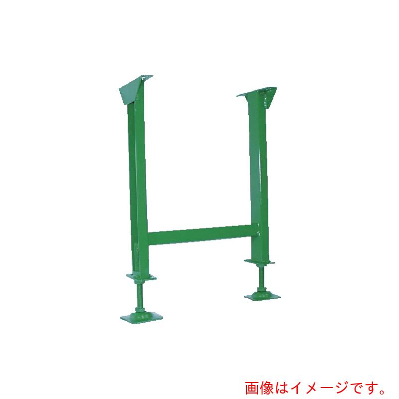 【別途送料あり】寺内製作所　スチール製２Ｇ型立脚台　Ｈ６５０?７５０　【品番：2G-LS25-300WX700H】