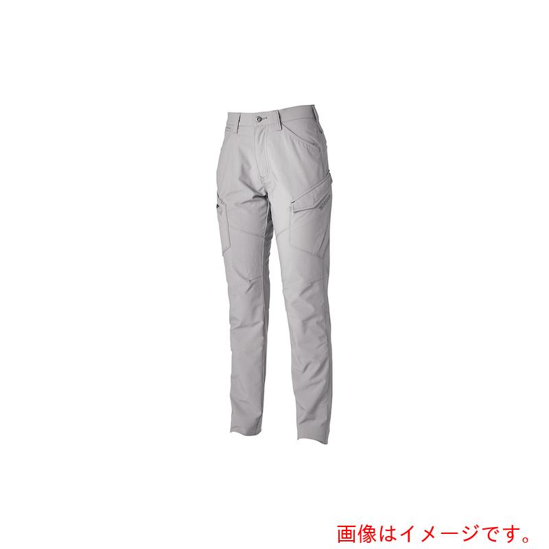 ★TS DESIGN　エコハイブリッドダブルクロスレディースカーゴパンツ　４Ｌ　シルバーグレー　【品番：46141 4L 25】