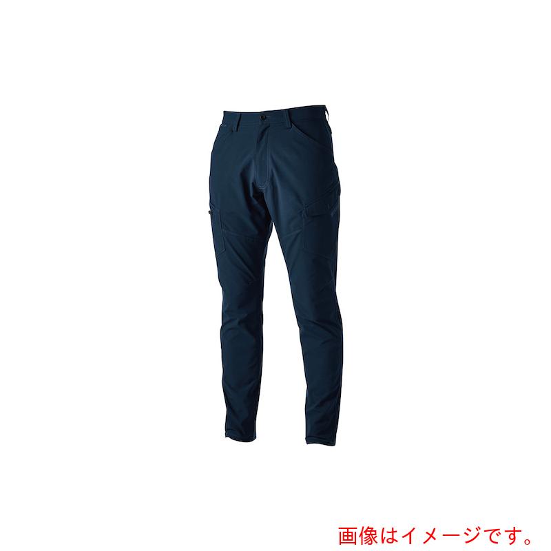 ★TS DESIGN　エコハイブリッドダブルクロスメンズカーゴパンツ　４Ｌ　ネイビー　【品番：4614 4L 45】