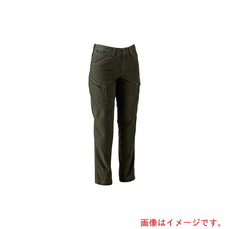 ★TS DESIGN　レディースカーゴパンツ　ＬＬ　カーキグリーン　【品番：51141 LL 55】