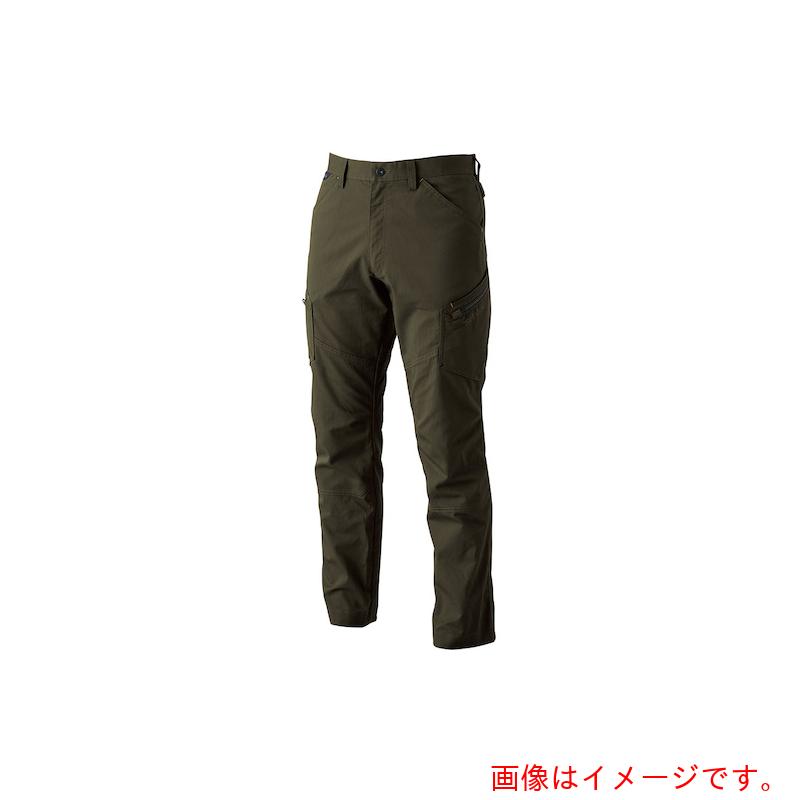 ★TS DESIGN　ＬＩＧＨＴ　ＴＥＣメンズカーゴパンツ　Ｌ　カーキグリーン　【品番：5304 L 55】