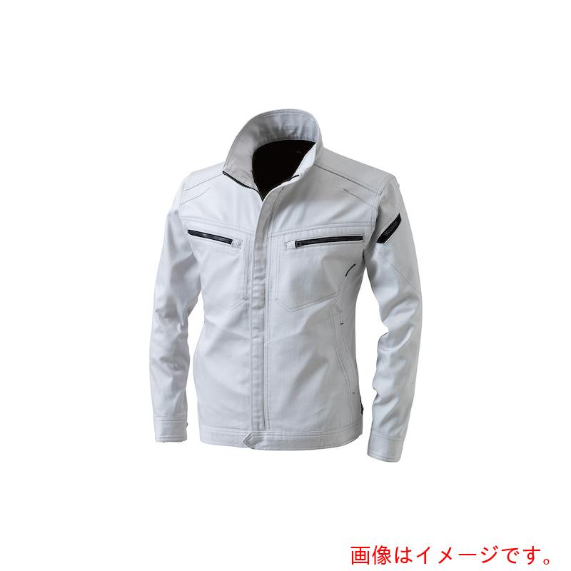 ★TS DESIGN　ＴＳ　ＬＡＹＥＲＥＤ　ＴＷＩＬＬ　ロングスリーブジャケット　Ｌ　シルバーグレー　【品番：5316 L 25】｜住設プロ　店