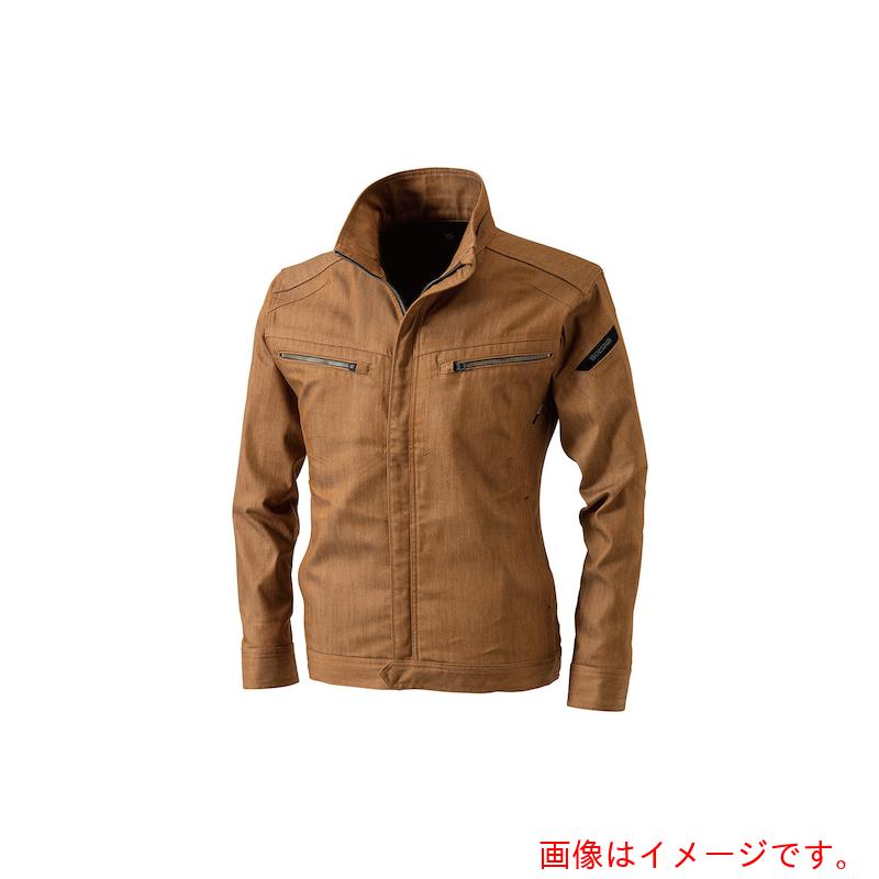 ★TS DESIGN ＴＳ ＬＡＹＥＲＥＤ ＴＷＩＬＬロングスリーブジャケット Ｌ 駱駝 【品番：5316 L 68】