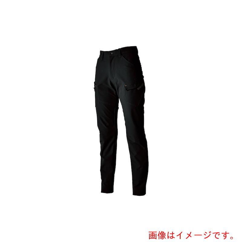 ★TS DESIGN　ＴＳエコダブルライトクロスレディースカーゴパンツ　Ｍ　ブラック　【品番：56041 M 95】