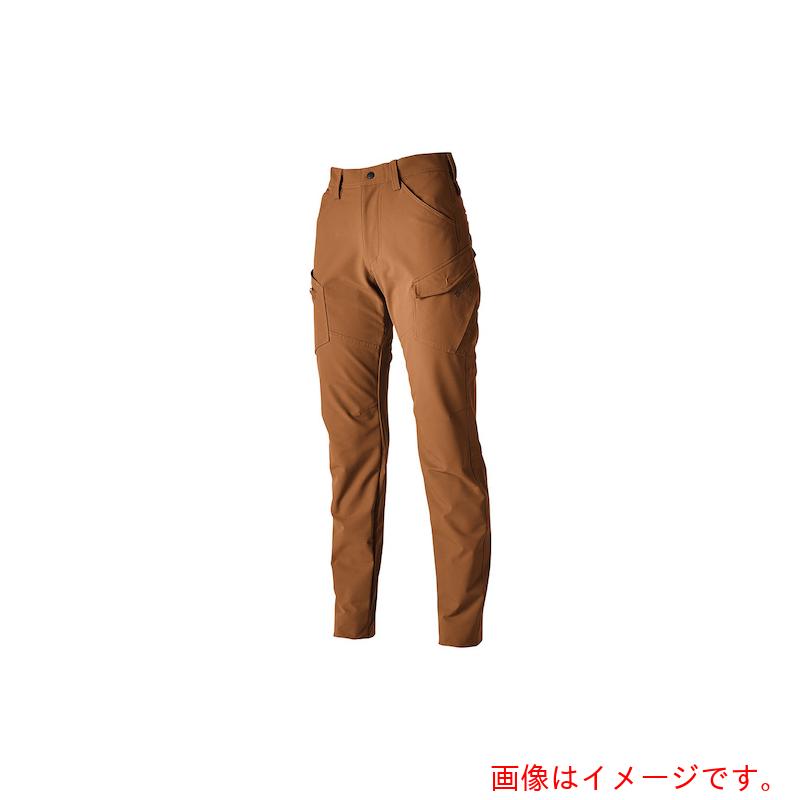 ★TS DESIGN　ＴＳ４Ｄエコダブルクロスレディースカーゴパンツ　Ｌ　キャメル　【品番：56141 L 65】