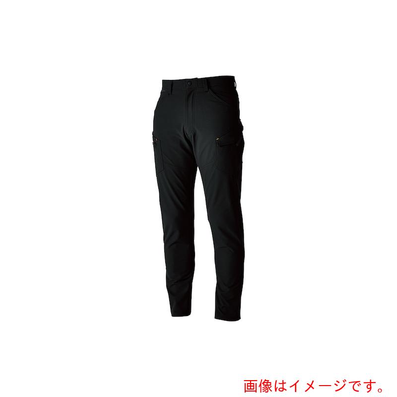★TS DESIGN　ＴＳ４Ｄエコダブルクロスメンズカーゴパンツ　４Ｌ　ブラック　【品番：5614 4L 95】