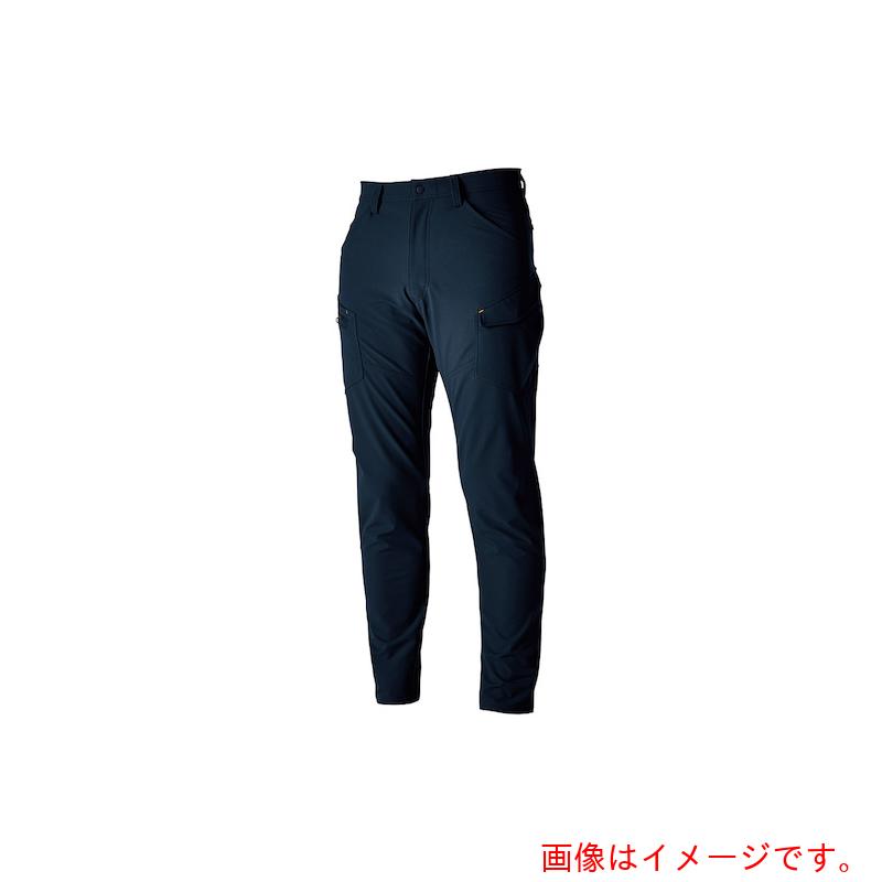 ★TS DESIGN　ＴＳ４Ｄエコダブルクロスメンズカーゴパンツ　ＬＬ　ネイビー　【品番：5614 LL 45】