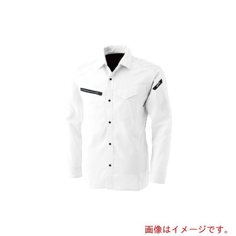 ★TS DESIGN　ＡＩＲ　ＡＣＴＩＶＥロングスリーブシャツ　Ｍ　ホワイト　【品番：8105 M 05】