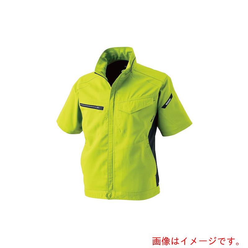 ★TS DESIGN　ＡＩＲ　ＡＣＴＩＶＥショートスリーブジャケット　５Ｌ　ライトグリーン　【品番：8156 5L 55】
