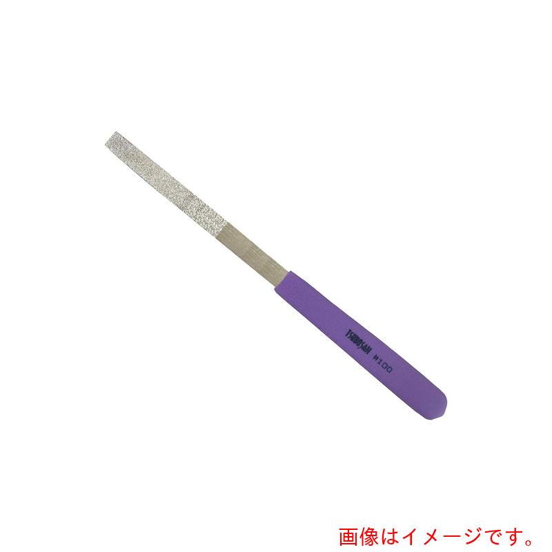ツボサン（TSUBOSAN）　ダイヤモンドヤスリ　Ｋ－１０　平　＃１００－５０Ｌ　【品番：DKHI1000】