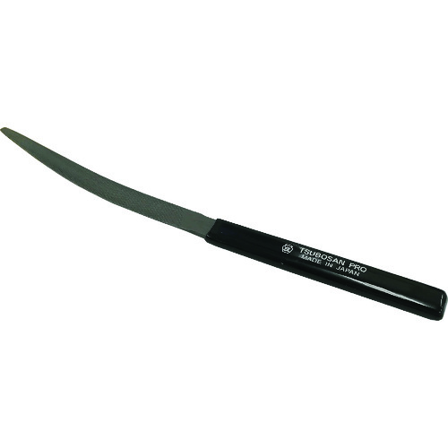 ツボサン（TSUBOSAN）　プロヤスリ　舟型　１０本組サイズ　半丸　細目　【品番：HAS10-03】｜住設プロ　店