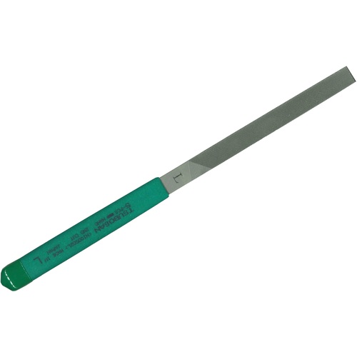 ツボサン（TSUBOSAN）　組ヤスリ　５本組　平　中目　左利き用　【品番：HI00502L】