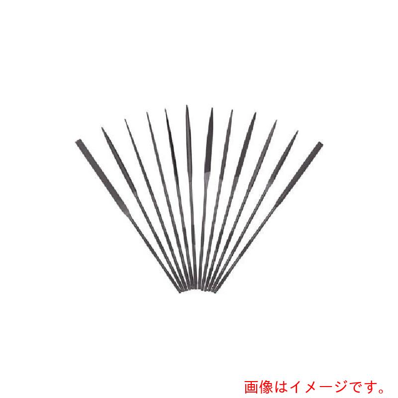 ツボサン(TSUBOSAN) 精密ヤスリ 12本組 角 #3(#6より荒い) 【品番:KA01253T】|住設プロ 店