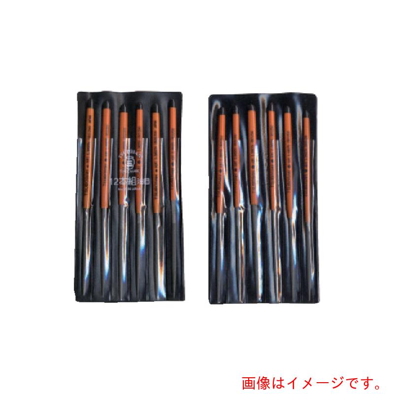 ツボサン（TSUBOSAN）　組ヤスリ　１２本組　両甲　油目　【品番：RK012-04】