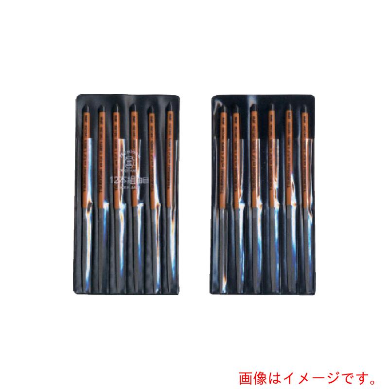 ツボサン（TSUBOSAN） 組ヤスリ １２本組 先細 油目 【品番：SH012-04】