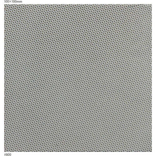 ツボサン（TSUBOSAN） ダイヤモンドヤスリ フレキシブルダイヤモンドシート １００×１００粍 ＃８００ 【品番：TDPJ800L】