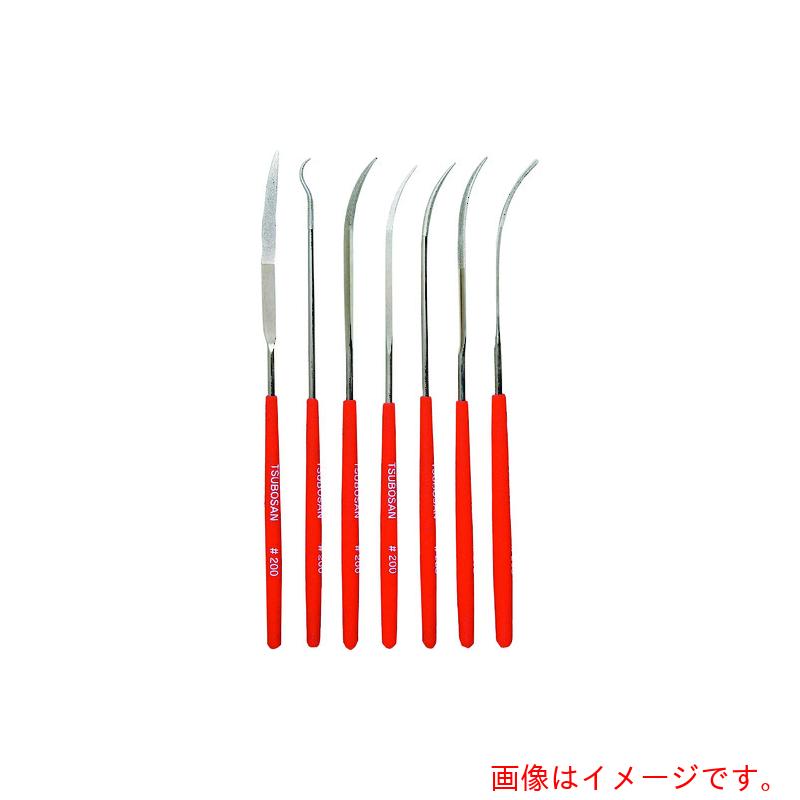 ツボサン(TSUBOSAN) ダイヤモンドヤスリ 片コテ7種セット #400 【品番:TDST40J】|住設プロ 店
