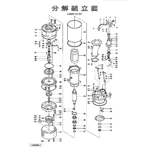 鶴見製作所　ストレーナスタンド　【品番：801-02300129-9】