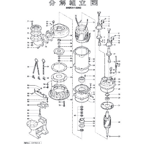 鶴見製作所 ベアリングハウジング 【品番：801-06000149-9】